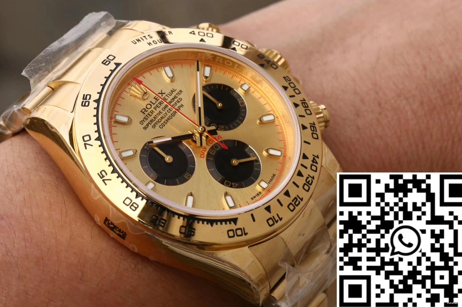 Dial Yellow Rolex Cosmograph 116508 JH Factory Gold Daytona 0811